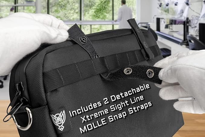 Xtreme Sight Line ~ G CUBƎ 100 Faraday Bag + XTECH Faraday Bag for Medium to Large Generators and Electronics ~ Protects Against EMP/CME/EMF/RF ~ Woodland Camo Combo