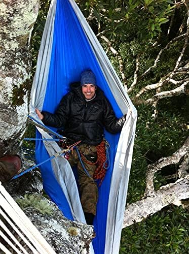 Hammock Bliss Triple - The Largest Portable Hammock on Planet Earth. Huge, King Plus Size, Multi Person, Family, 2 or 3 or Tall Person Camping Hammock. Extra Wide, Extra Long, Extra Comfortable