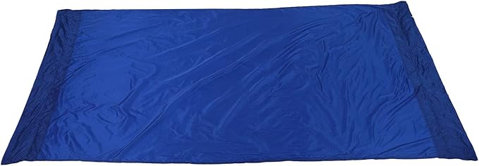 Portable Parachute Camping Hammock, Lightweight Outdoor Hammock with Aluminum Snap Hooks and Storage Bag for Hiking, Travel, and Picnics, 200kg Load Capacity (Blue)