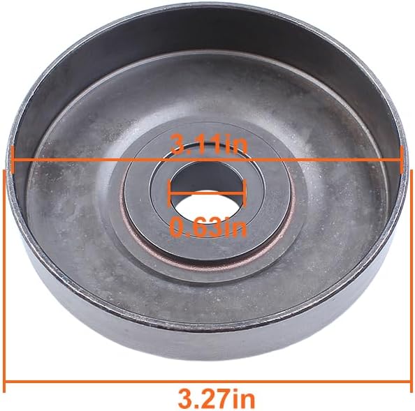 Clutch Drum 3/8"-8T Sprocket Rim For Husqvarna 66, 266, 268, 272, 268Xp, 272Xp Chainsaws 501 83 15 04 503 74 44 02