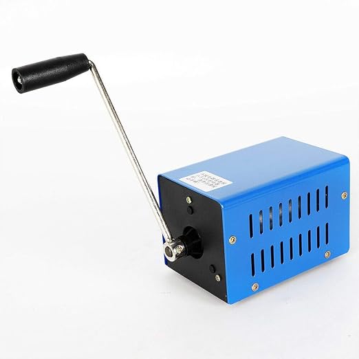 Portable Hand Crank USB Charger - Emergency Generator for Travel, Camping, Hiking & Survival