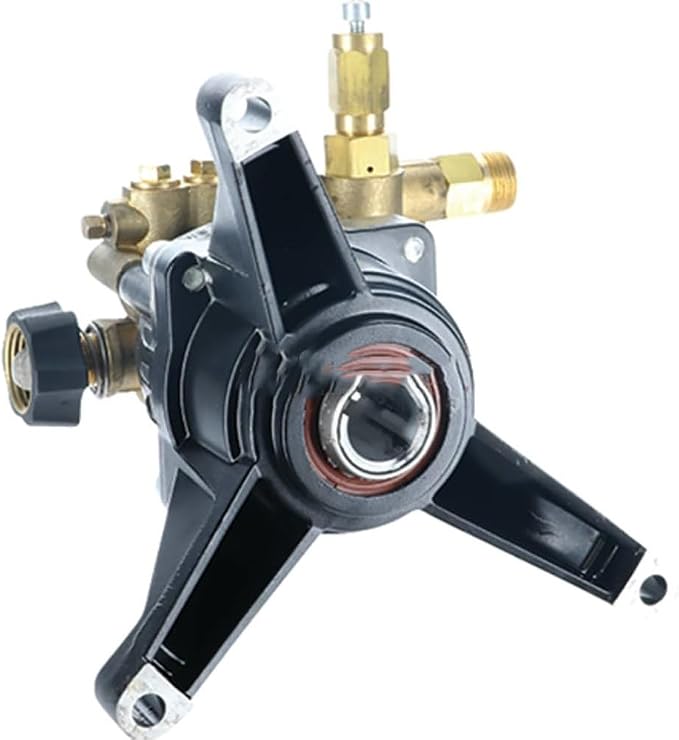 Rareelectrical OEM Grade Washer Compatible with Honda Gcv160 Gcv190 Craftsman Excell Subaru 3000 Psi Vertical Pressure Pump 2.3 Gpm Brass Head Thermal Valve Detergent Suction Device 6.5 Hp RPM