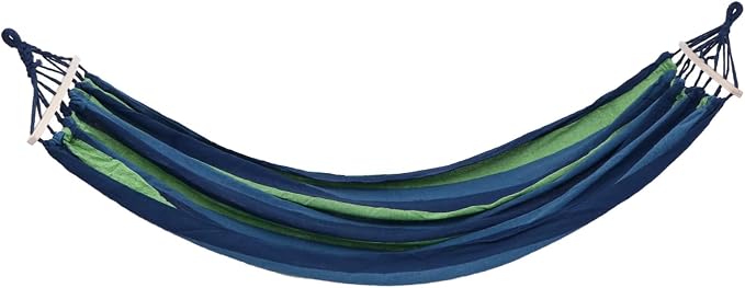 Garden Widened Canvas Hammock Portable Swing for Camping Outdoor Use Thickened Hanging Design for Adults Boys and Girls Easy Setup for Relaxation and Travel