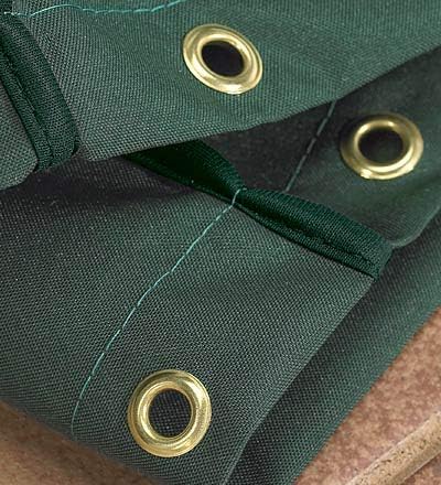 Plow & Hearth Rocking Chair Outdoor Furniture Cover| All-Weather | Water-Repellent | Cloth-Like Polyester | Resists Fading | Toggle Closure| Reinforced Seams | 26¾"L x 31½"W x 44" H| Green