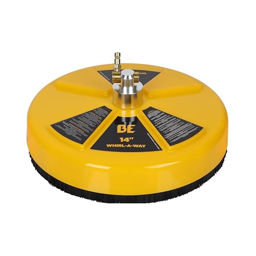BE Power Equipment 14" Whirl-A-Way Commercial Pressure Washer Surface Cleaner