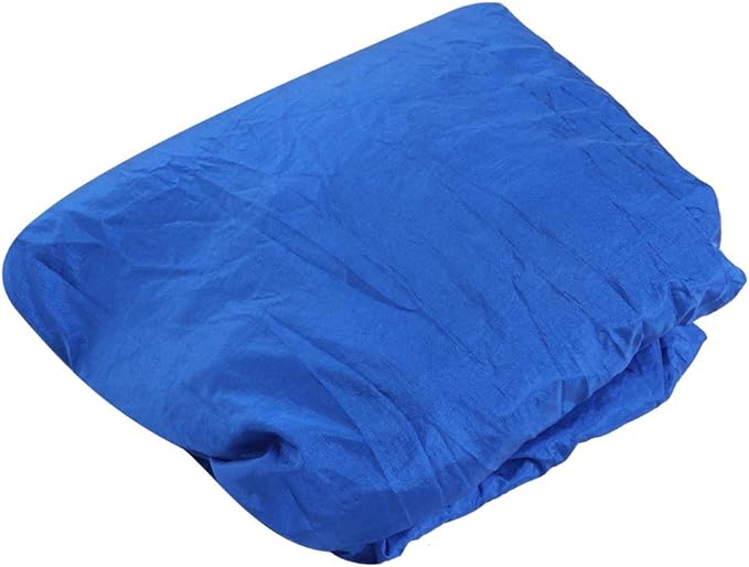 Portable Camping Travel Double Hammock, Hanging Bed with Tree Straps, Lightweight Nylon Taffeta Hammock for Two, Includes 2 Tree Straps and Metal Buckles for Outdoor (Blue)