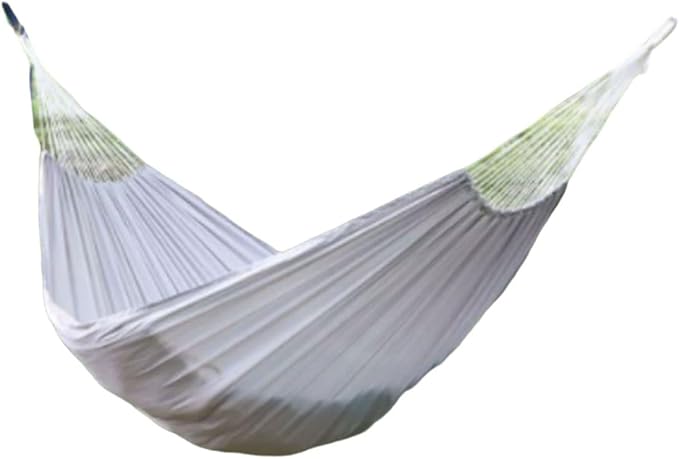 Portable Polyester Hammock Outdoor Camping Multifunctional Lightweight Portable Easy to Install Tree Hanging Hammock Comfortable(Grey)
