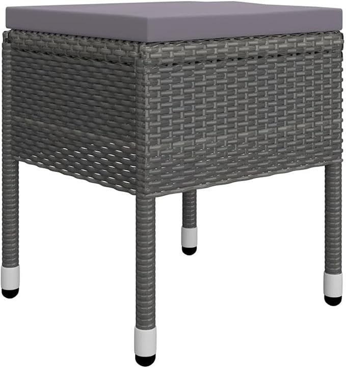 Afuera Living Outdoor Dining Set, Solid Acacia Wood Table and Powder-Coated Steel/PE Rattan Chairs, Gray Finish, 11-Piece Weather-Resistant Patio Furniture for Garden, Terrace, or Balcony, Seats 10