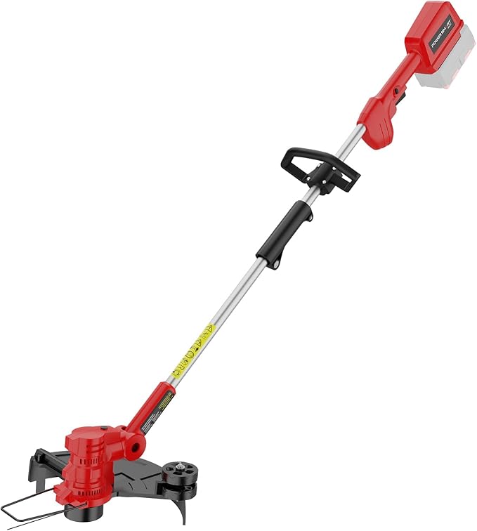 PowerSmart 40V 13" Cordless String Trimmer and Edger, 2-in-1 Electric Weed Weed Wacker, Battery and Charger Not Included