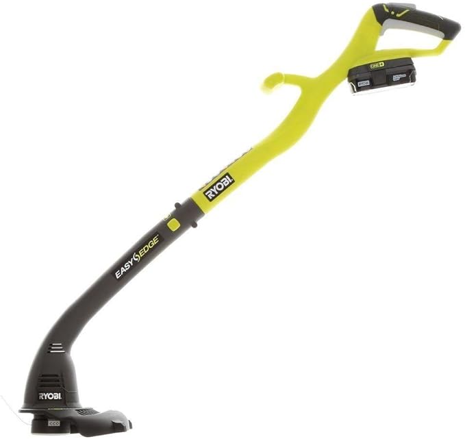 ONE+ 18-Volt Lithium-Ion Electric Cordless String Trimmer and Edger P2030 - 1.3 Ah Battery and Charger Included