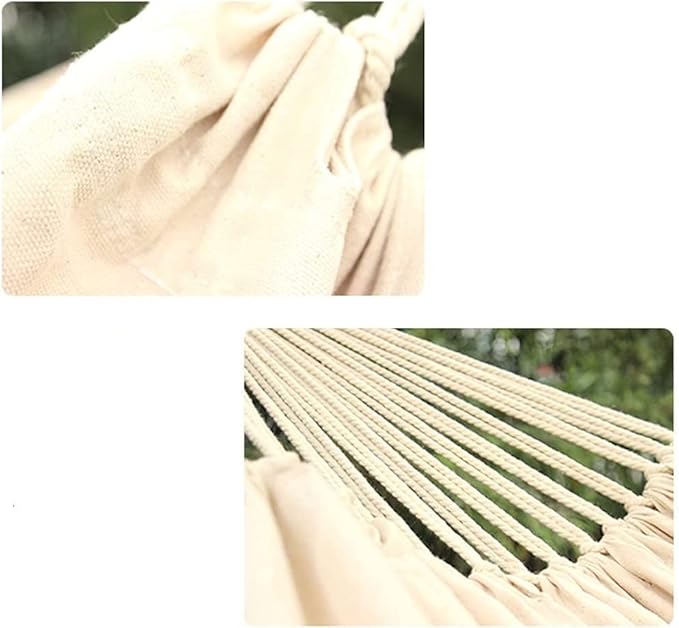 RUVOO Hammock Camping Hammock Recreation Hammock Bedroom Home Double Outdoor Autumn Tassel Adult Home Indoor Hammock Hammocks for Outside