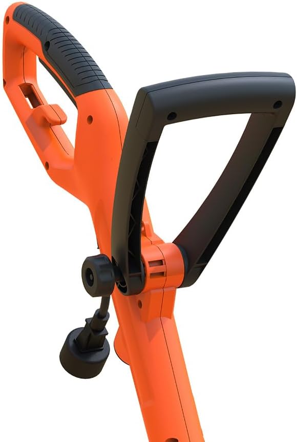 Yard Force Electric String Trimmer YF5515LT with 15-inch Cutting Width, 0.06" x 26 ft. String Spool, Double Cutting Line, Telescope Tube, Edger Function and Vertical Storage