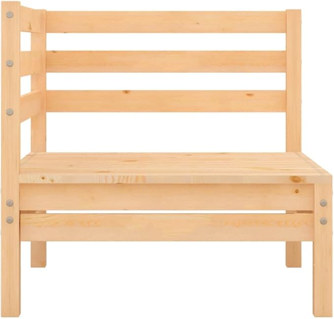 Patio Lounge Set,Wooden Sofa,Outdoor Furniture,Patio Conversation Sets,Outdoor Furniture Sets,for Garden,Deck,Backyard,3 Piece Solid Pinewood