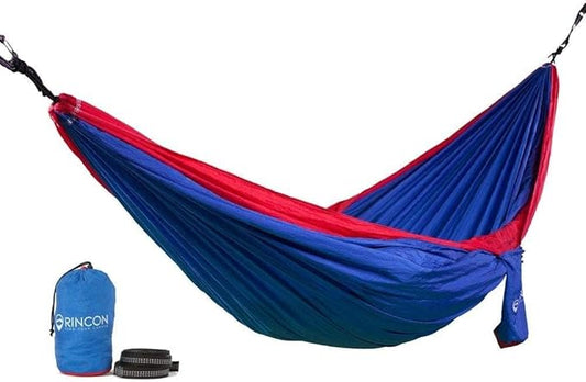 Rincon Hammock W/ Straps - Buy a Hammock - we'll Plant a Tree. Rincon 'Trestles' All-in-One Double Hammock. Backpacking, Camping and Travel Friendly - 'Knot' Rope - and a Lifetime Guaranty.
