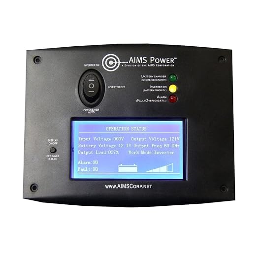 AIMS 4000W 24V Pure Sine Inverter Kit w/Remote