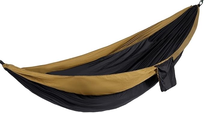 Camping Hammock Bed Camping Hammock Portable Parachute Fabric Garden Outdoor Leisure Sleeping Swing Travel Hanging Bed Hammock Swing (Color : F)