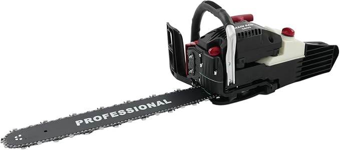 58CC Gas Chainsaw, 2-Cycle Engine Chain Saw Cordless Gasoline Chainsaw, 20 Inch Gas Powered Chainsaw Bar, Handheld Petrol Chain Saw for Wood Cutting | US Stock
