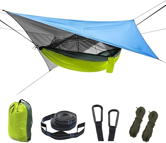 Hammock Tent Heavy Duty Portable Camping Hammock with net Travel Backpacking Hiking Outdoor