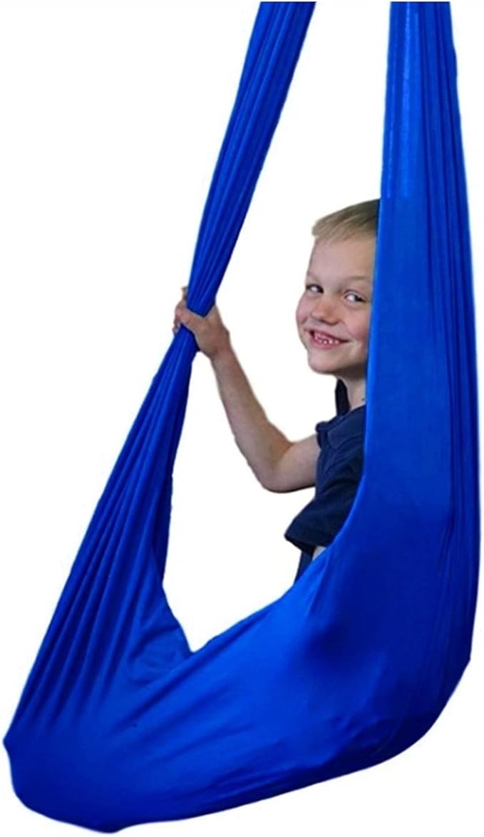 Adults Therapy Sensory Swing Hammock for Autism, with Hardware Adjustable Snuggle Cuddle Hammock Chair Has Calming Effect On Children with Special Needs