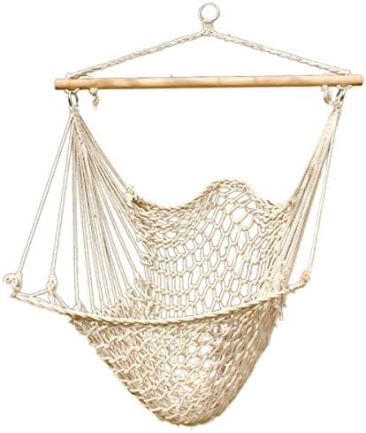 Thxbye - Handmade Hammock Chair Cotton Indoor Outdoor Brazilian Hanging Chair