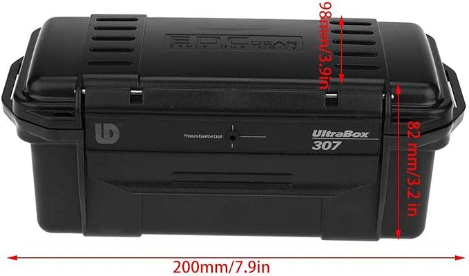 Storage Sealed Box, Shockproof Survival Storage Box for Outdoor and Indoor Daily Srorage (C)