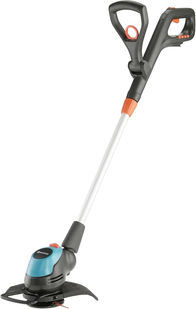 Gardena Battery Trimmer EasyCut 23/18V P4A Without Battery: Lawn Trimmer with 230-mm Cutting Diameter, Adjustable Handle, Plant Guard and Shaft Angle Adjustment (14700-55)