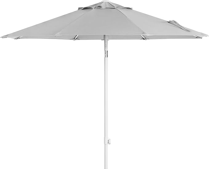 Aqua Outdoors Patio Umbrella – Heavy Duty, Wind-Stable, Adjustable Tilt & Height – Sun Shade for Pool, Deck, Backyard – Rust-Free Frame – Easy Assembly