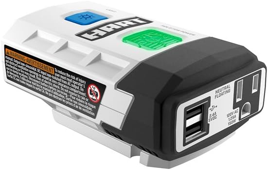 HART 20-Volt Power Source/Inverter