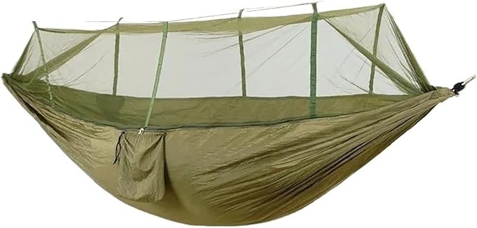 Hammocks, 2 Person Hammock Tent 2 Person Hammock with Net Mesh Design Outdoor Must-Haves for Backpacking Hiking Beach Patio Camping,for Outside