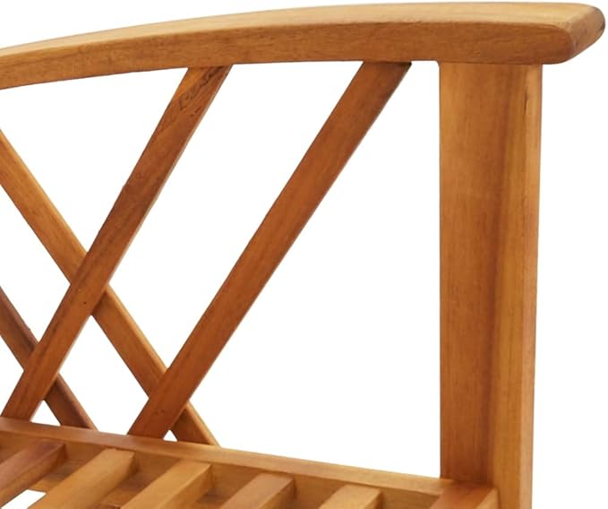 Patio Lounge Set,Outdoor Patio Furniture,Outdoor Chat Conversation Set,Garden Furniture Sets,for Patio,Backyard,Garden,Outdoor,5 Piece Solid Acacia Wood