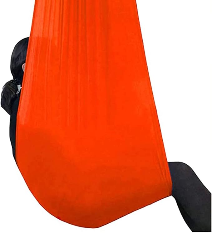 Indoor Therapy Snuggle Swing Hammocks Cuddle Hammock For Kids Child And Teens More Special Needs For Autism, ADHD, Aspergers And Sensory Integration Outdoor ( Color : Orange , Size : 100 x 280 cm )