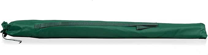 PICNIC TIME 5.5 Ft Portable Beach Umbrella, Lightweight UV Protection Sunshade with Tilt Pole & Carry Bag, Outdoor Canopy Umbrella for Beach, Sand, Pool, Patio, Camping, Travel, or Backyard Shade, (Hunter Green)