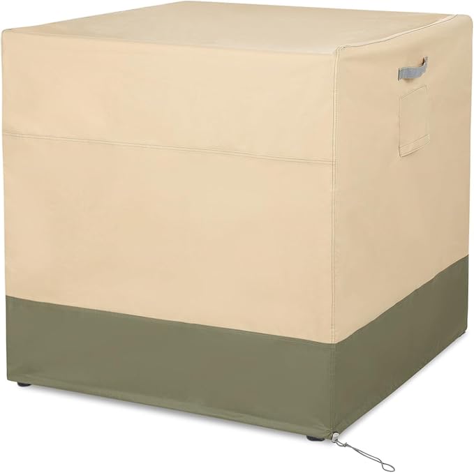 BPS Patio Cube Chair Cover for 1 Seater Garden Rattan Cube Chair or Wicker Single Cube Sofa, 600D Waterproof Oxford Outdoor Furniture Cover, 36''W x 36''D x 36''H