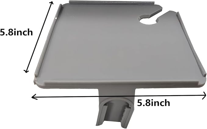 Camping Chair Side Table Compatible with Yeti Trailhead Camp Chair, Right-Side Mount Tray for Drinks, Snacks, Lightweight Outdoor Accessory
