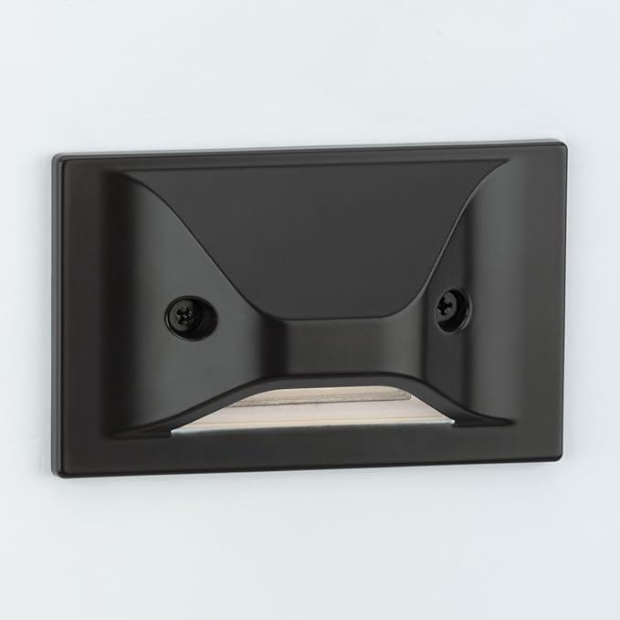 Progress Lighting P660005-020-30 4.5-Watt 3000K Integrated LED Wall or Step Light Antique Bronze