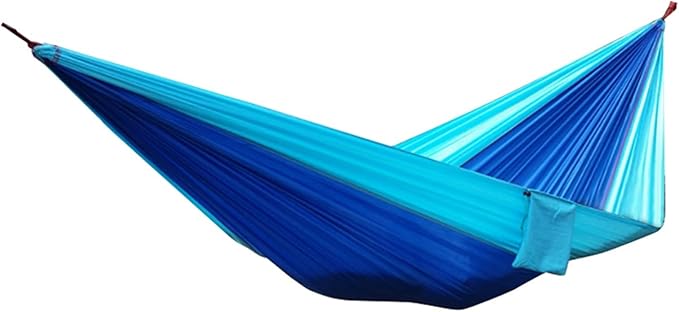Camping Hammock, Portable Camping Hammock with Straps and Carabiner, Lightweight Parachute Hammocks Camping Accessories(C)