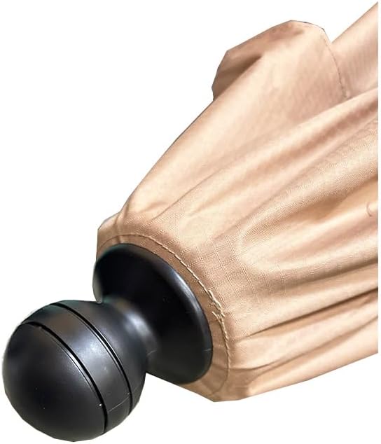 Garden Winds Custom Fit Replacement Canopy Top Cover Compatible with The Hampton Bay UB003A, 314020938 6.5' x 10' Patio Umbrella - Upgraded Performance RipLock 350 Fabric