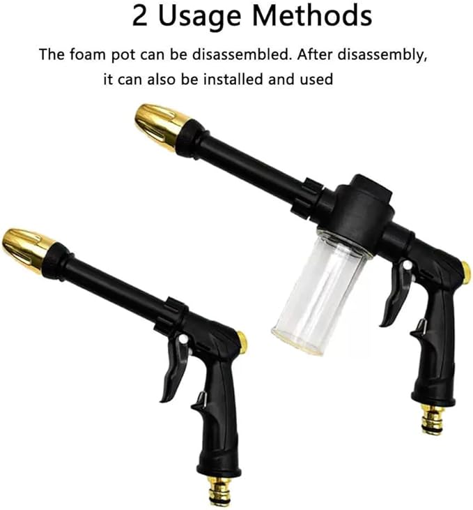 Jet Nozzle Power Washer forGarden, 2026 New Pressure Washer Wand with Jet Nozzle, Pressure Washer Nozzle for Car Washing Patio Garden Outdoor Cleaning