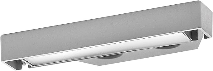 Hinkley Landscape Lighting Nuvi 15446TT Medium Hardscape Light, Vinyl Alloy, Low-Profile Housing, Mounting Bracket, Dimmable, Titanium