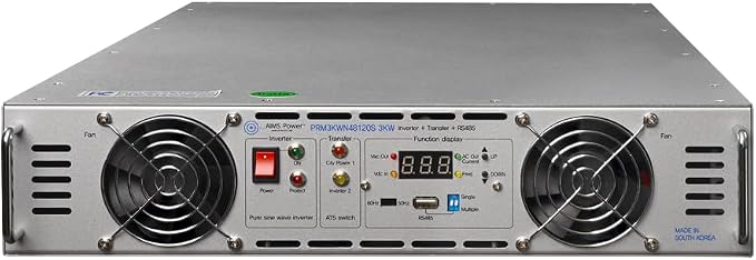 5000 Watt Negative 48 Volt Rack Mount Inverter to 120 Volt AC – 2U (-48V)