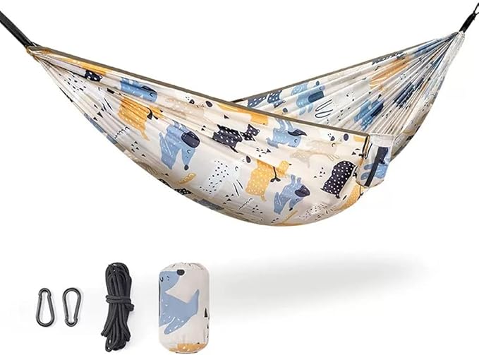 Hammocks Hammock Outdoor Summer Swing Camping Breathable Hammock for Outdoor Indoor Garden (Color : B, Size : 290 * 180cm)