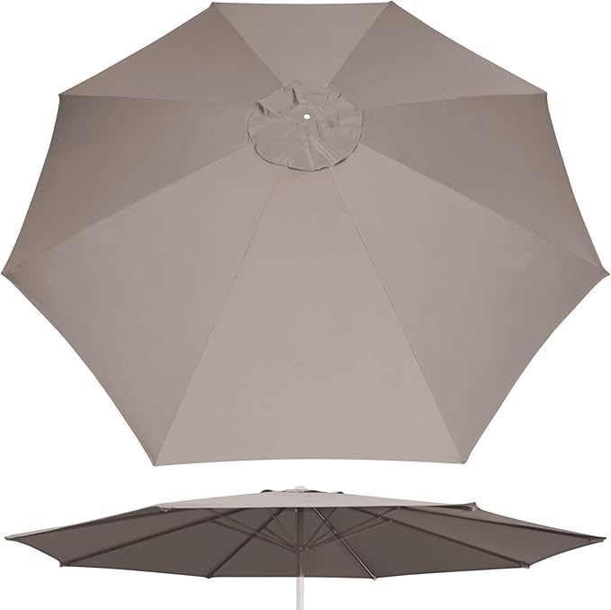 YardGrow 13ft 8 Ribs Umbrella Canopy Replacement for Patio Umbrella, Canopy ONLY, Frame NOT Included