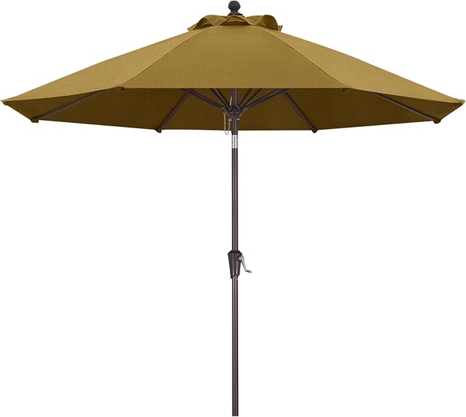 ABCCANOPY OLEFIN® 5-Year No Fading 9FT Patio Umbrella, Outdoor Table Umbrella with 8 Sturdy Ribs for Deck, Backyard, Yard (Land)
