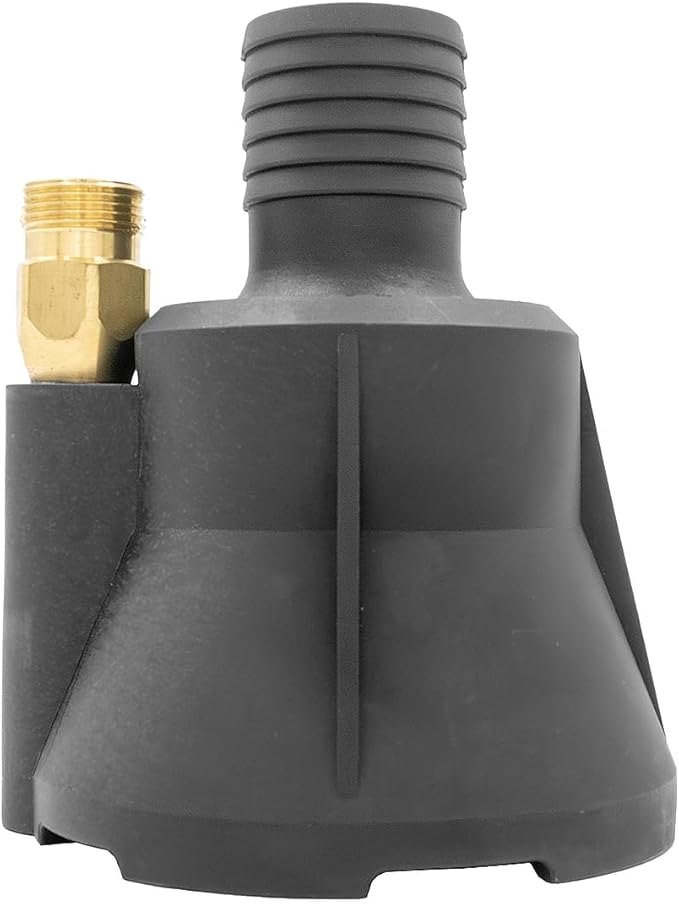 Canpump Sludge Pump/Sucker Kit, Muck Scupper | 32 ft Drain Hose, 1/4 Inch Quick Connect, 4000 PSI Max, 4 GPM Nozzle | Pressure Washer Accessory for Water, Sludge and Mud Removal