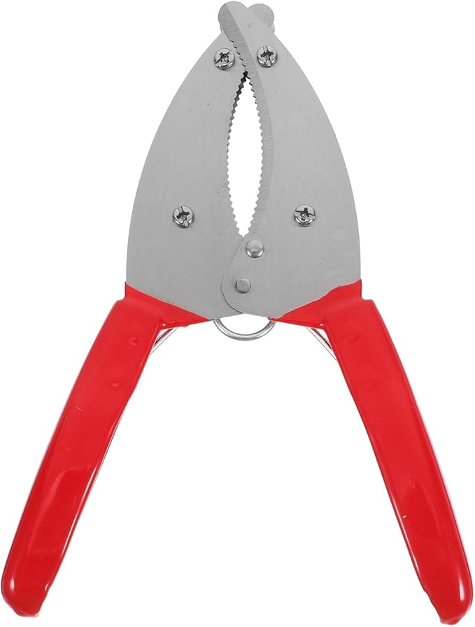 TEHAUX Barking Cutter Scissor – 4-Blade Tree Girdling Tool for Precise Ring Cutting & Bark Stripping – for Fruit Trees, Grapes, Litchi, Jujube, Orchard & Home Garden Use