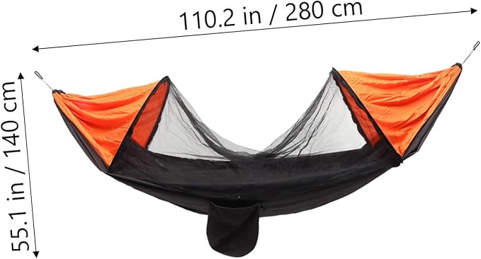 ORFOFE 1pc Multi-Function Tent Mosquito Camping Hammock Portable Outdoor Tent Bed Net for Hiking Traveling