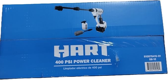 HART 20-Volt Cordless Pressurized Vehicle Cleaner Portable Cleaning | 400 psi