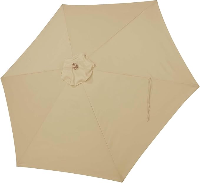 Yescom Patio Umbrella Replacement Outdoor Canopy Beach Backyard Market Table Top Cover