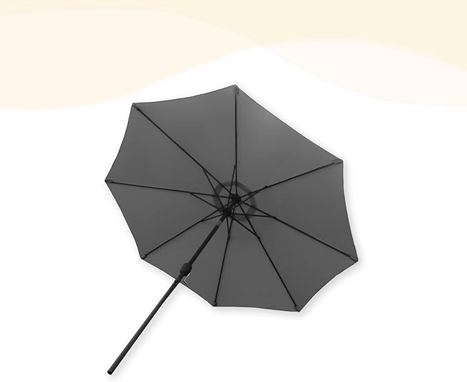 Goodgoods 9ft Patio Umbrella Replacement Canopy Market Umbrella Top Outdoor Umbrella Canopy (2pcs/package)