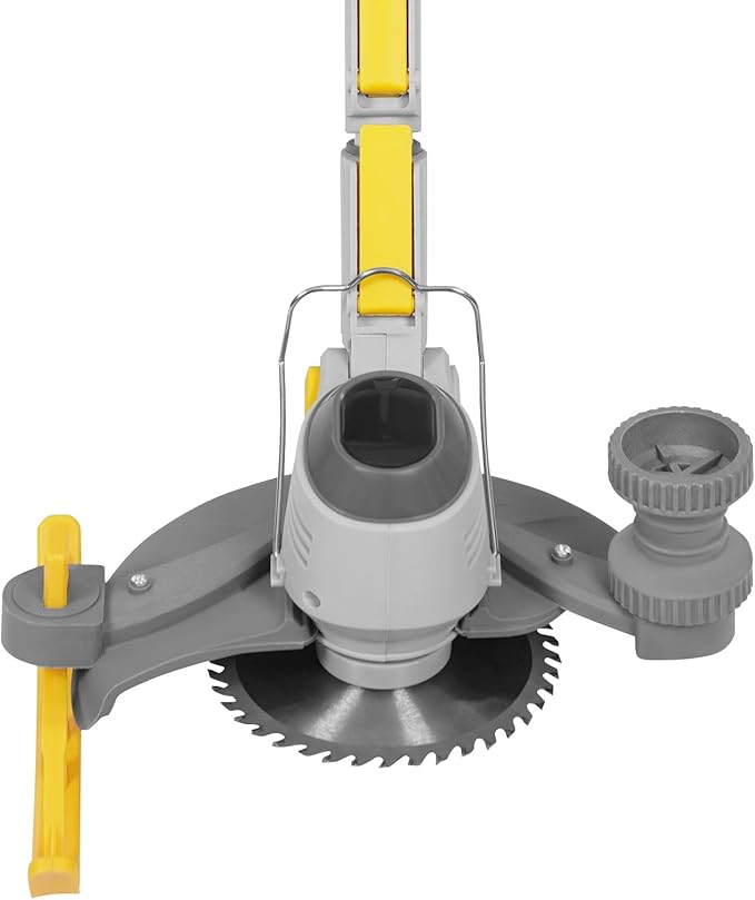 Cordless Weed Wacker Brush Cutter 3 in 1 Battery Powered Weed Eater, Lightweight Stringless Electric Grass Trimmer with 21V 4000mAh Battery, Adjustable Length & Cutting Angle for Lawn Garden